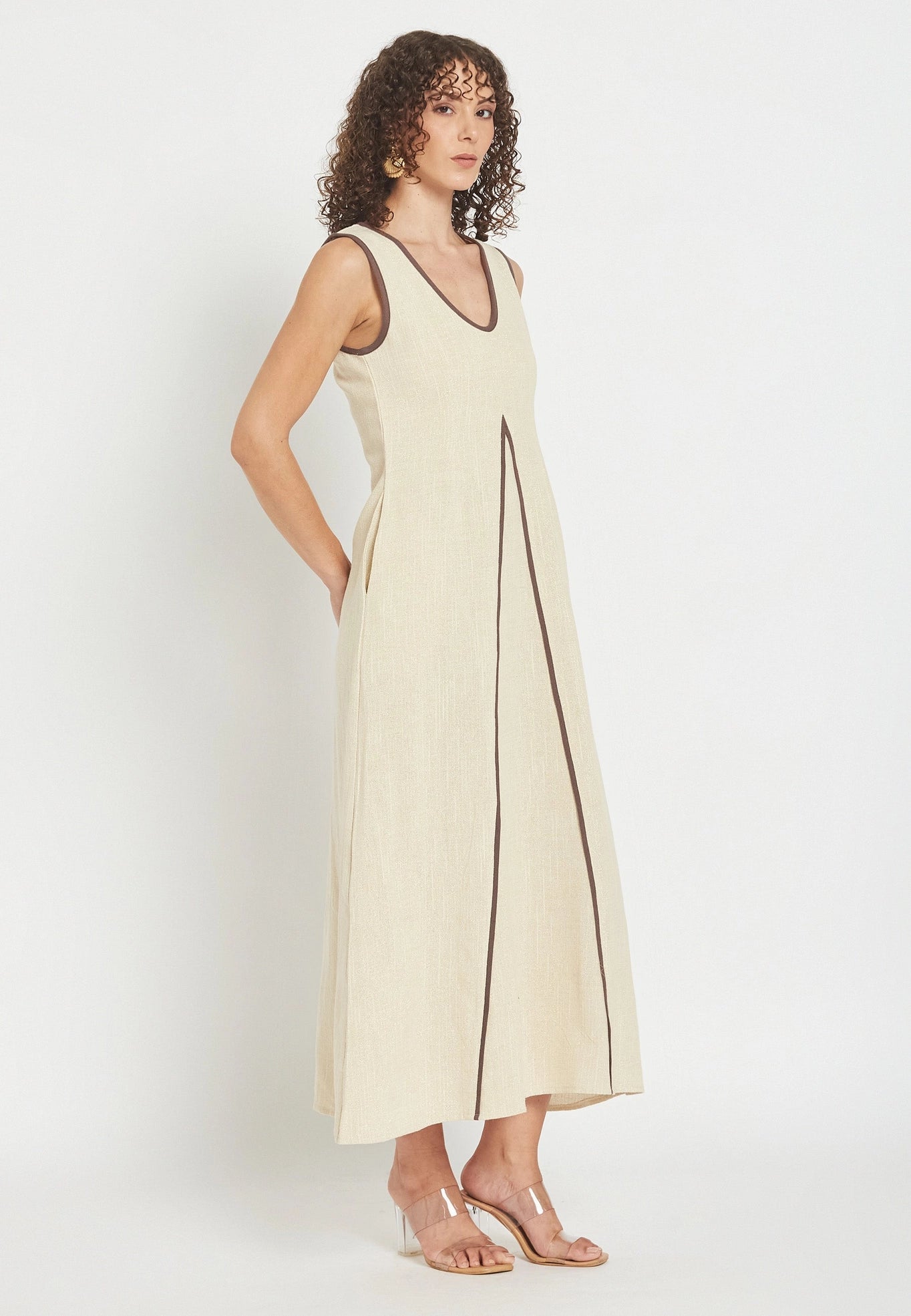 Vestido Naciente Arena