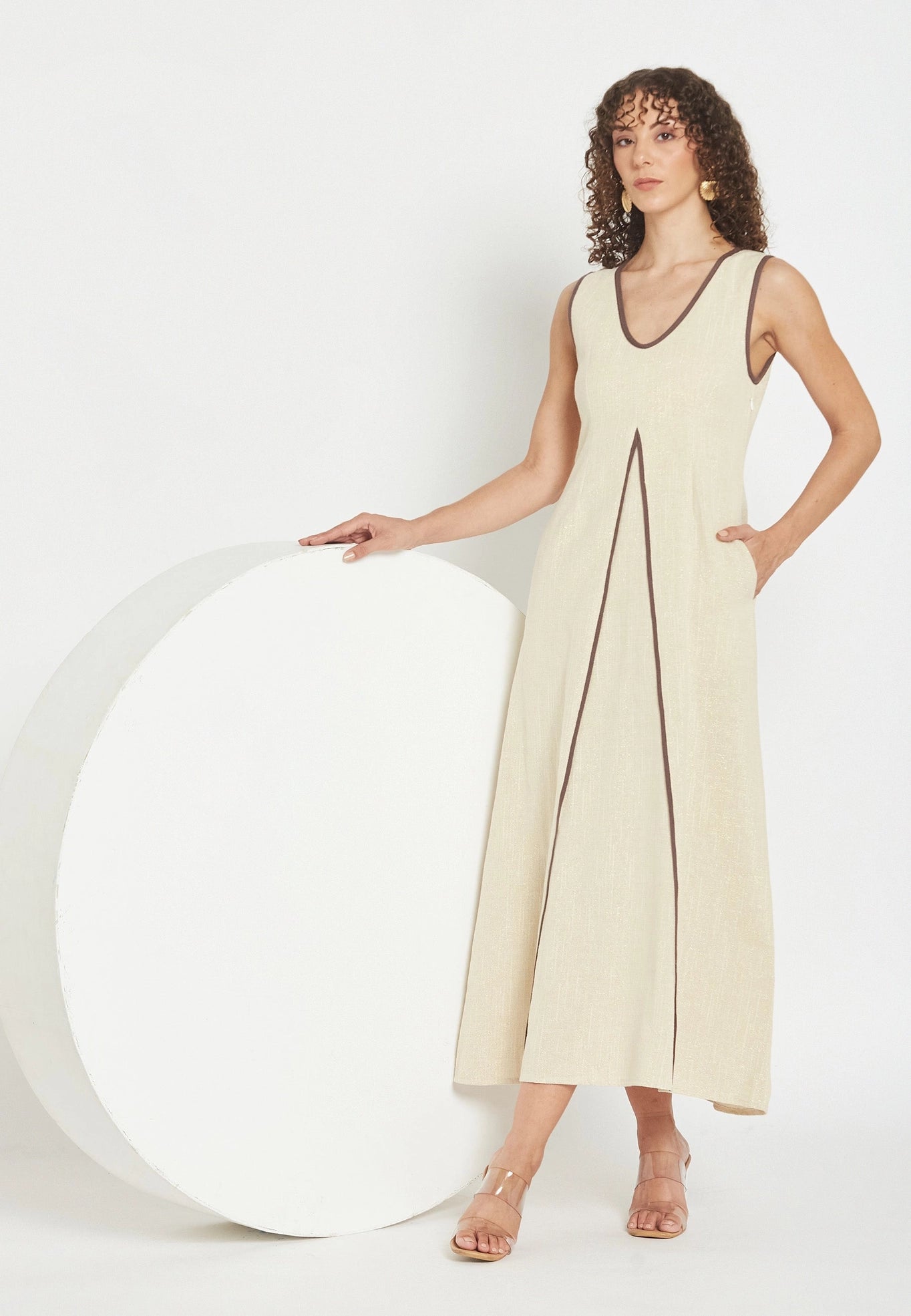 Vestido Naciente Arena