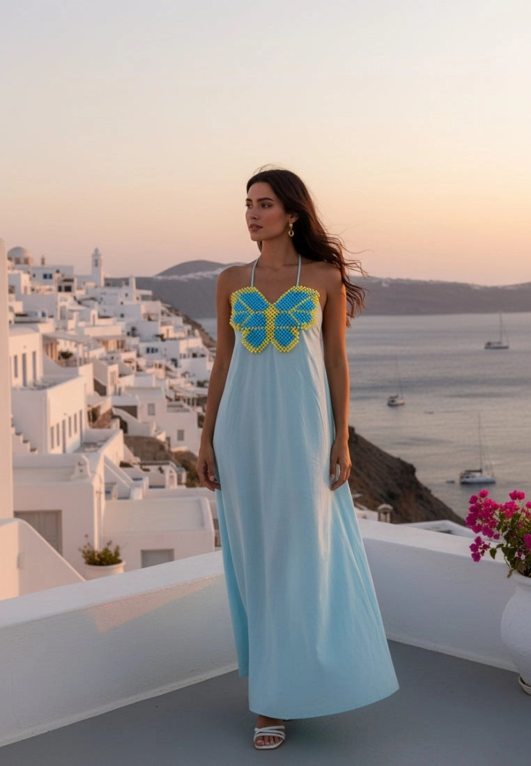 Vestido azul Vento