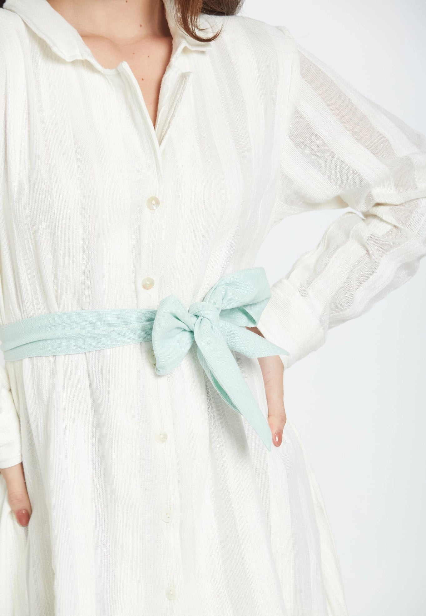 Vestido camisero Candela Whitey