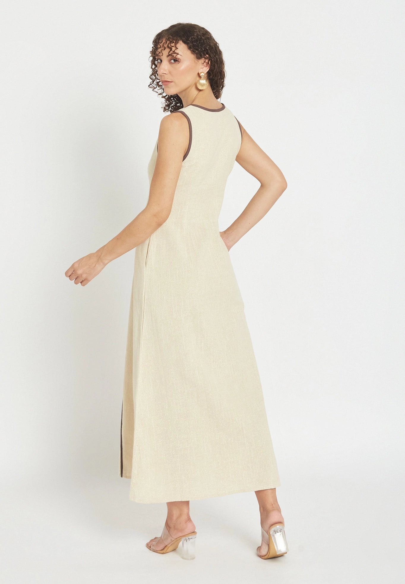 Vestido Naciente Arena