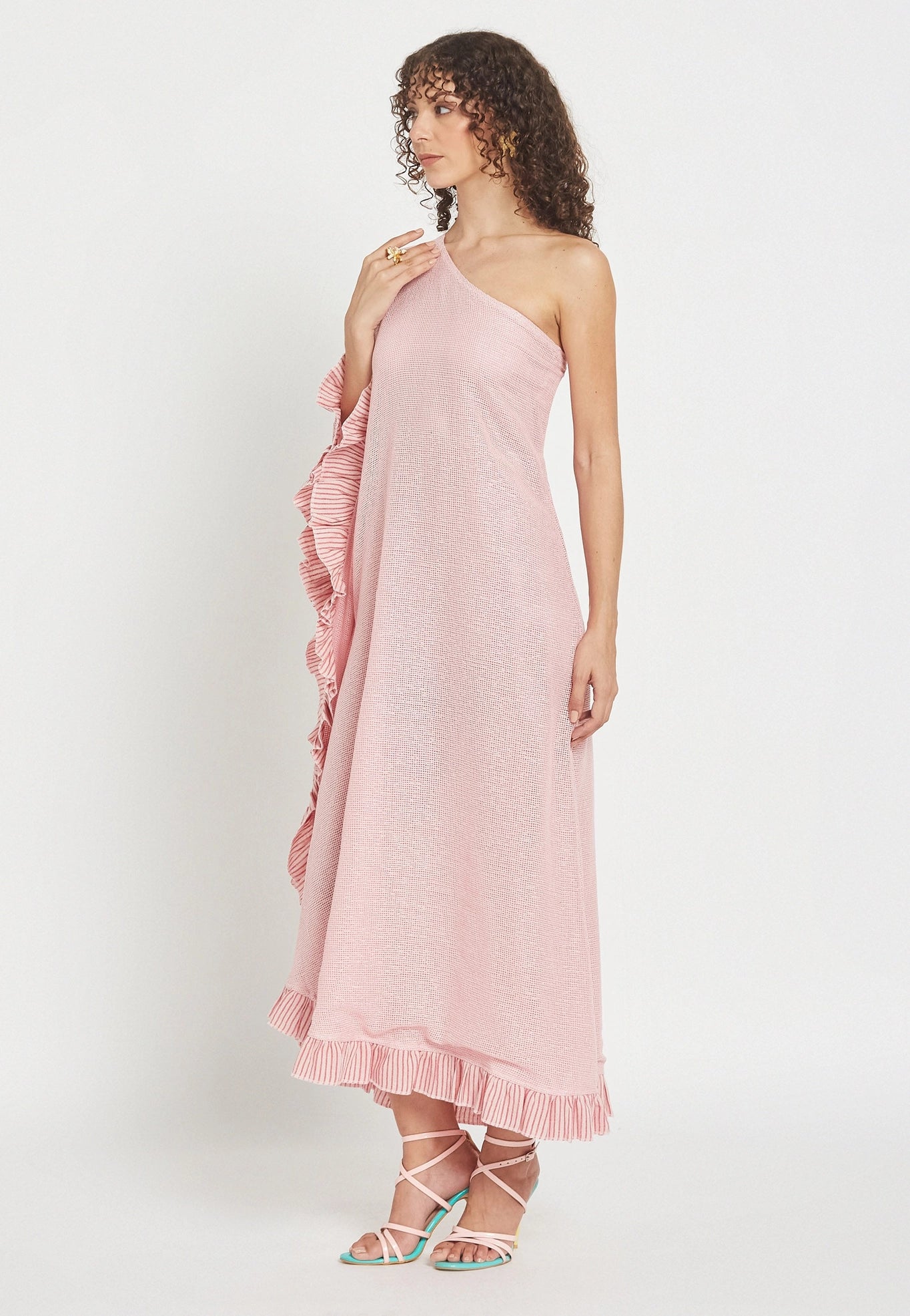 Vestido Rosa Florisia